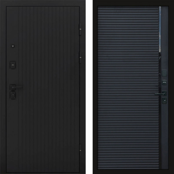 Входная дверь Termo-Door Твист Блэк - Porte black