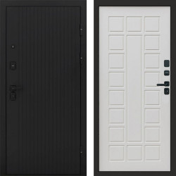 Входная дверь Termo-Door Твист Блэк - Престиж бежевый матовый