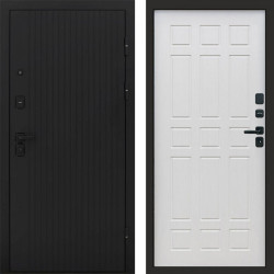 Входная дверь Termo-Door Твист Блэк - Спарта лиственница