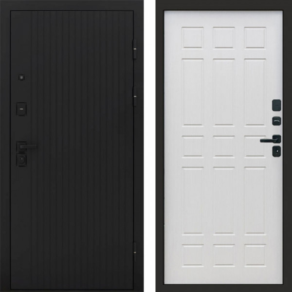 Входная дверь Termo-Door Твист Блэк - Спарта лиственница