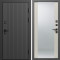 Входная дверь Termo-Door Твист Блэк - Зеркало Слоновая кость