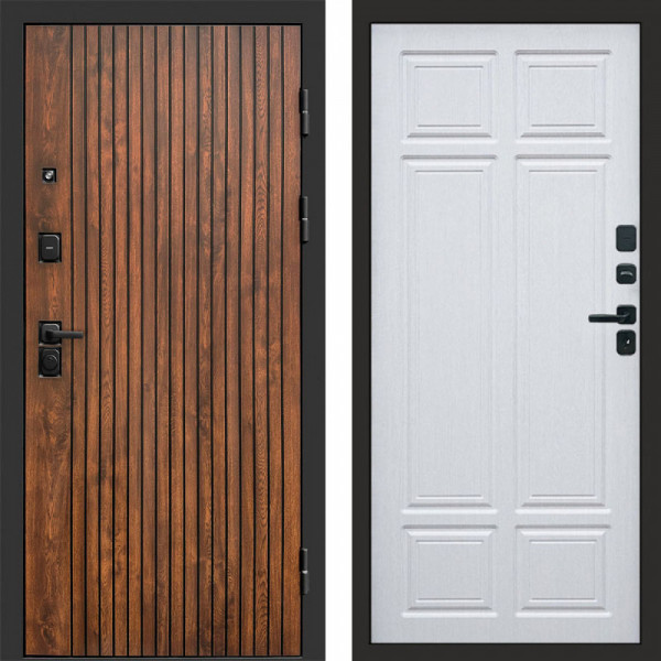 Входная дверь Termo-Door Твист Дуб Патина - Без серии Лиственница премиум