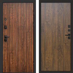 Входная дверь Termo-Door Твист Дуб Патина - Flat Дуб