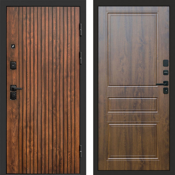 Входная дверь Termo-Door Твист Дуб Патина - Классика дуб