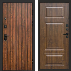 Входная дверь Termo-Door Твист Дуб Патина - Лион Дуб