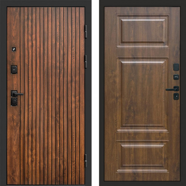 Входная дверь Termo-Door Твист Дуб Патина - Лион Дуб