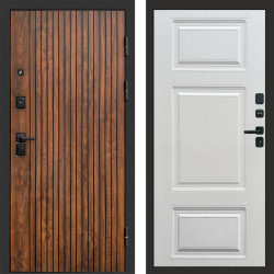 Входная дверь Termo-Door Твист Дуб Патина - Лион Лиственница