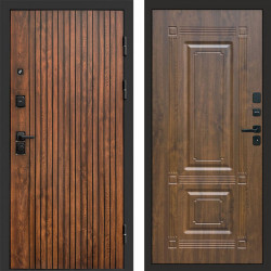 Входная дверь Termo-Door Твист Дуб Патина - Мадрид Дуб