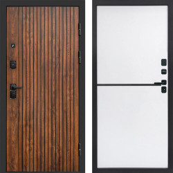 Входная дверь Termo-Door Твист Дуб Патина - Нео White