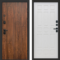 Входная дверь Termo-Door Твист Дуб Патина - Спарта лиственница