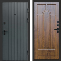 Входная дверь Termo-Door Твист Grey - Арка дуб