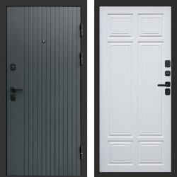 Входная дверь Termo-Door Твист Grey - Без серии Лиственница премиум