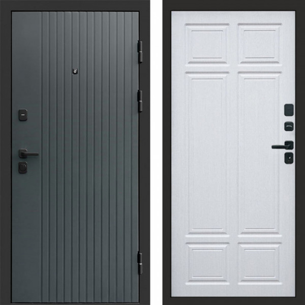 Входная дверь Termo-Door Твист Grey - Без серии Лиственница премиум