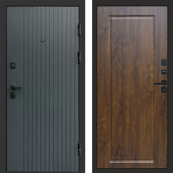 Входная дверь Termo-Door Твист Grey - Гранд Дуб