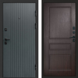 Входная дверь Termo-Door Твист Grey - Классика венге