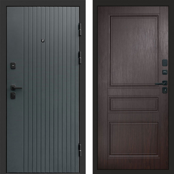 Входная дверь Termo-Door Твист Grey - Классика венге