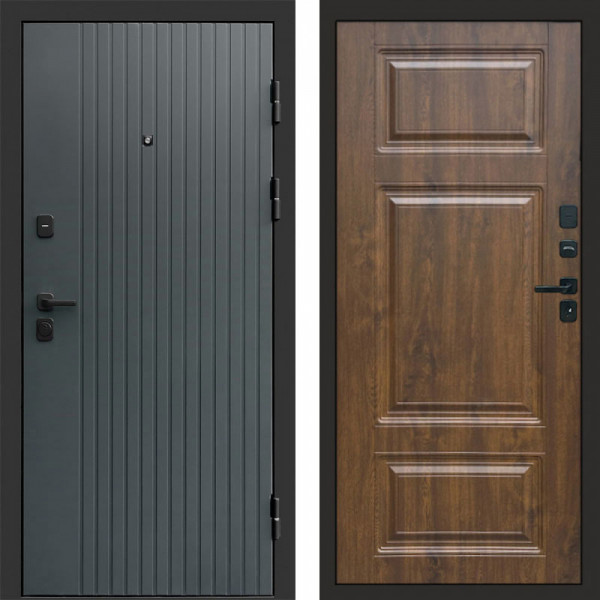 Входная дверь Termo-Door Твист Grey - Лион Дуб