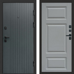 Входная дверь Termo-Door Твист Grey - Лион Grey софт
