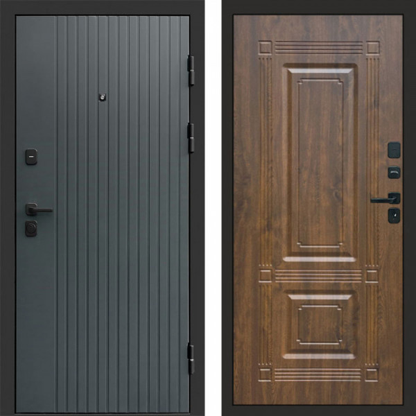 Входная дверь Termo-Door Твист Grey - Мадрид Дуб
