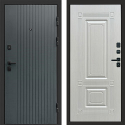 Входная дверь Termo-Door Твист Grey - Мадрид Лиственница