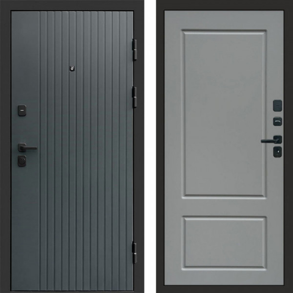 Входная дверь Termo-Door Твист Grey - Марсель Grey софт