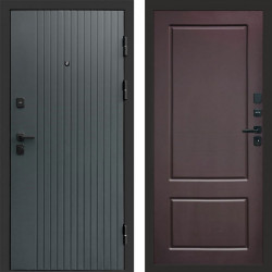 Входная дверь Termo-Door Твист Grey - Марсель Шоколад