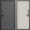 Входная дверь Termo-Door Твист Грей - Марсель Слоновая кость