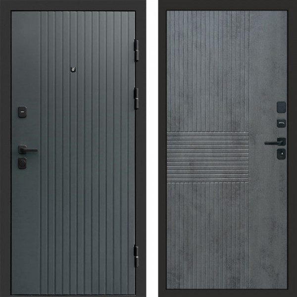 Входная дверь Termo-Door Твист Grey - Мастино Бетон темный