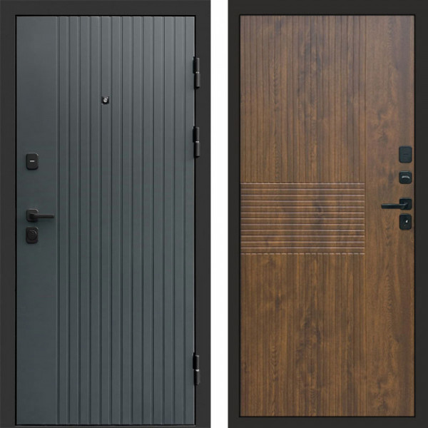 Входная дверь Termo-Door Твист Grey - Мастино Дуб