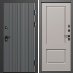 Входная дверь Termo-Door Твист Грей - Нео Классика Капучино