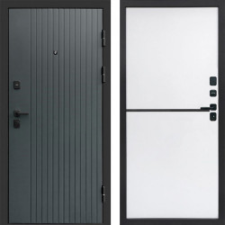 Входная дверь Termo-Door Твист Grey - Нео White