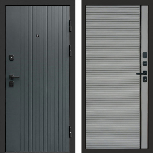 Входная дверь Termo-Door Твист Grey - Porte Grey софт