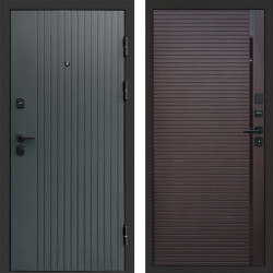 Входная дверь Termo-Door Твист Grey - Porte Шоколад