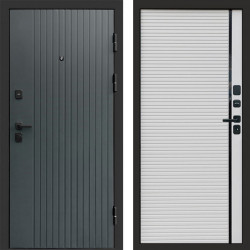 Входная дверь Termo-Door Твист Grey - Porte white