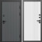 Входная дверь Termo-Door Твист Грей - Страйп Белый Софт