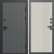 Входная дверь Termo-Door Твист Грей - Страйп Слоновая Кость