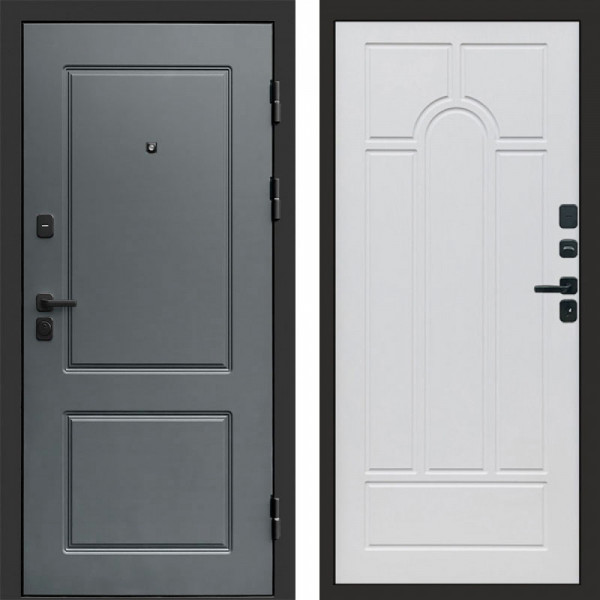 Входная дверь Termo-Door Верона - Арка белое дерево