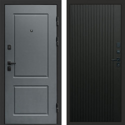 Входная дверь Termo-Door Верона - Flat Черный кварц