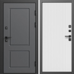 Входная дверь Termo-Door Верона - Флэт Белый софт