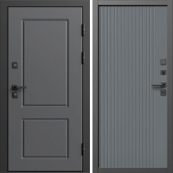 Входная дверь Termo-Door Верона - Флэт Grey софт