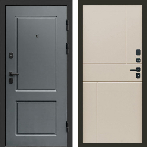 Входная дверь Termo-Door Верона - Горизонт Слоновая кость