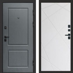 Входная дверь Termo-Door Верона - Лучи белый