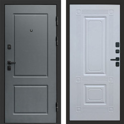 Входная дверь Termo-Door Верона - Мадрид Белый софт