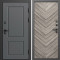 Входная дверь Termo-Door Верона - Плаза Елочка Серая
