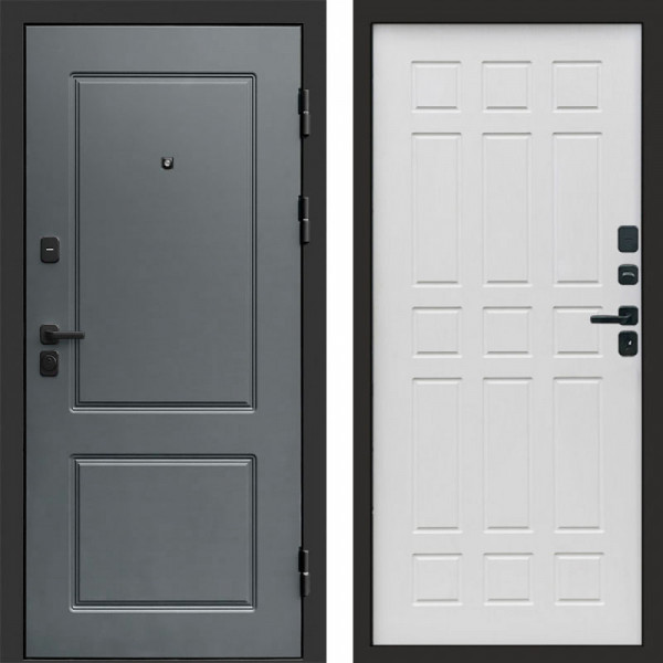 Входная дверь Termo-Door Верона - Спарта белое дерево