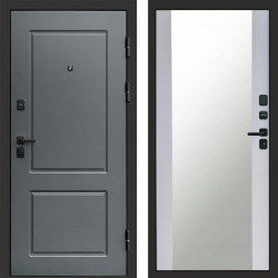 Входная дверь Termo-Door Верона - Зеркало белый софт