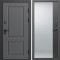Входная дверь Termo-Door Верона - Зеркало Фацет Черный кварц