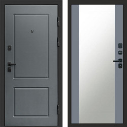Входная дверь Termo-Door Верона - Зеркало Grey Софт