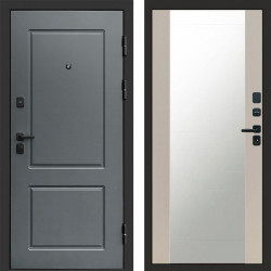 Входная дверь Termo-Door Верона - Зеркало Слоновая кость