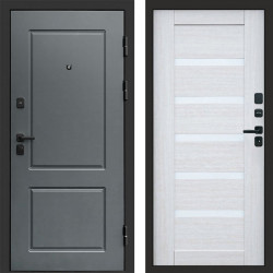 Входная дверь Termo-Door Верона - Зеркало Триумф Царга лиственница 4500 / 5500